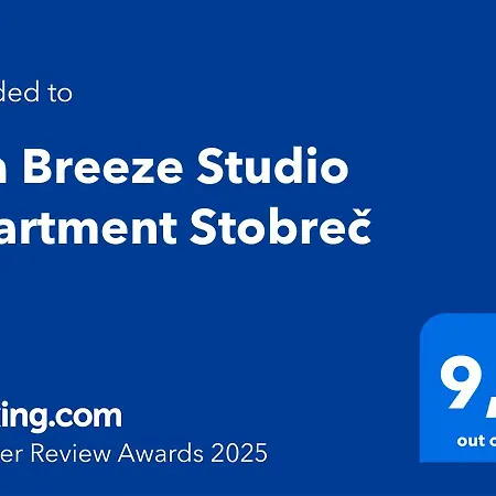 Sea Breeze Apartment, 30m To Pebble Beach, Stobrec With Summer Amenities Apartment Split